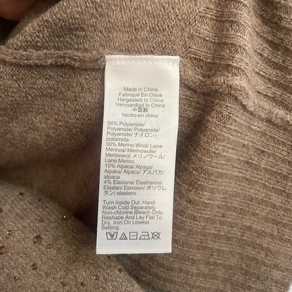 J. Crew V-neck cardigan & sweater shell in Supersoft yarn with crystals - L - Picture 8 of 9